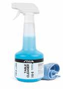 VOC-free cleaner with sponge. Ideal to use for cleaning your rubbers. Foam cleaner for TT bats.