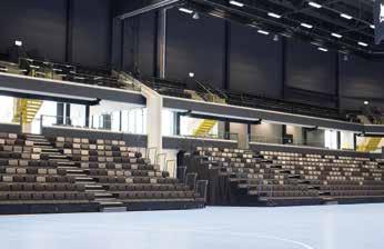 The arena will have a high environmental profile both in design and during events.
