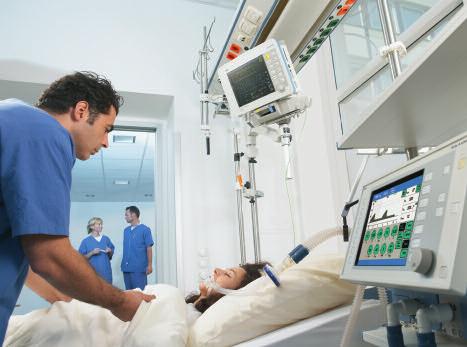 Easily tailored treatment The Evita 4 edition responds quickly to individual patient requirements and changing ventilation situations: The open breathing system with Auto Flow or BIPAP 2) /PCV+