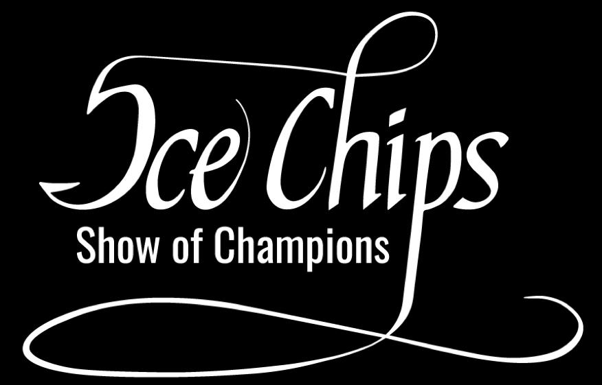 Official Logo Ice Chips Black logo (primary)