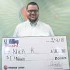 March 10, 2018-$1 Million Powerball ticket sold in Polk County A $1 Million ticket was sold at Dick's Market in Amery for the March 10th drawing.