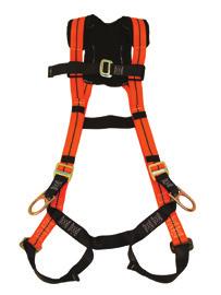 (L-XL) 7000127914 Single Back D-Ring, 2 Side D-Rings, Grommet Waist Belt And Leg Straps 1 1020 3M Ameba Harness Non Elastic, Helical Web for added comfort and support Breathable Mesh Back Pad