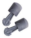 Earplugs Foam comfort without the Roll-Down Fuses soft foam with stem for easy and hygienic insertion Product # Stock # Type Packaging CSA NRR Case Qty P2000 7000127180 Uncorded Poly Bag AL 29