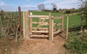 improve linear access included: Surface improvement work to upgrade footpath to bridleways; Access improvements