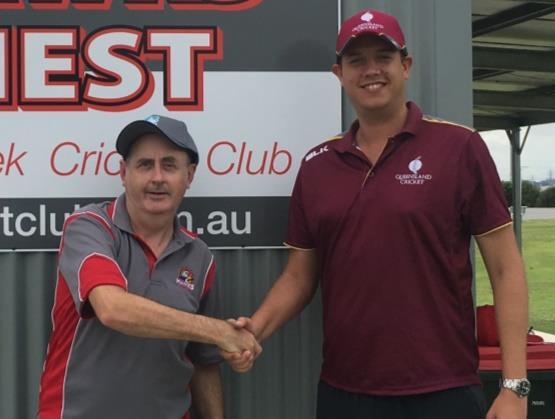 Qld Cricket Volunteer of the Month Award BNJCA recipients VOTM October - John Murray ACCC John has been with the club for over 12 years and during