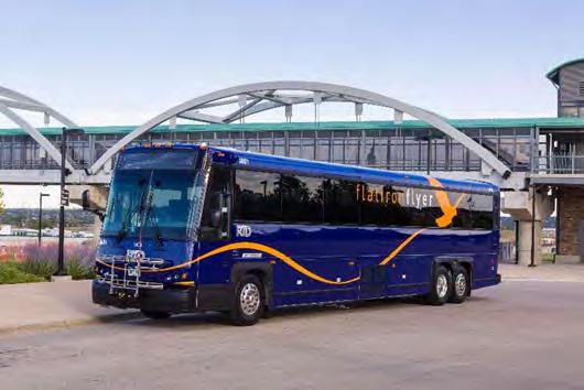 D. TRANSIT SERVICE RTD provides the public transit system in Broomfield, which consists of a variety of service delivery models, including: BRT along US 36, which operates in the express lane,