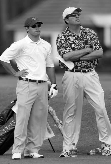 Men s Golf Coach Trey Jones, who led the Seminoles to an appearance in the NCAA East Regional Championship in 2006, is in his fourth season as the head men s golf coach and director of golf