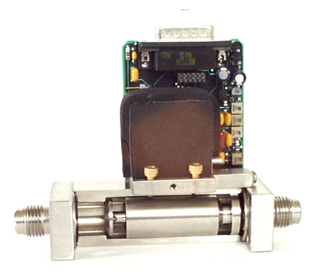 Sensor and Main PC Board TRANSDUCER HFM-300 Sectional View