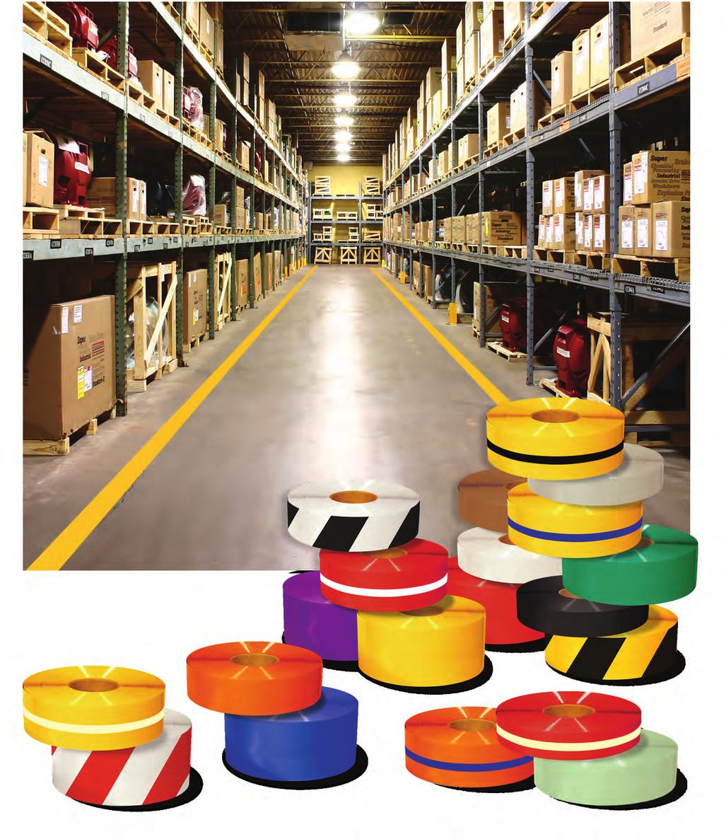 MIGHTY LINE FLOOR TAPE PRODUCTS Mighty Line Floor Tape Mighty Line patented floor tape is the most