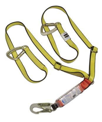The Ty-Rite Lanyard is the first lanyard from North Safety Products which is designed to be tied back onto itself.