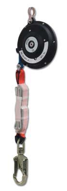 WEB RETRACTING LIFELINE (WRL) Retractable web lanyards are engineered to provide maximum protection in places where lanyards might get in the way.
