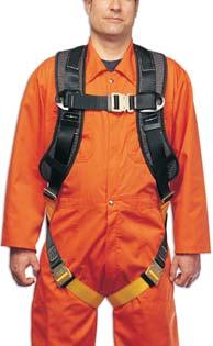 Sized full body harnesses provide the ultimate in comfort and safety.
