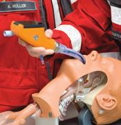 Ambu Airway Management Trainer Main features and benefits n Realistic training Accurate simulation of mouth, nostrils, teeth, tongue, pharynx, epiglottis, vocal cords, trachea, oesophagus and lungs.
