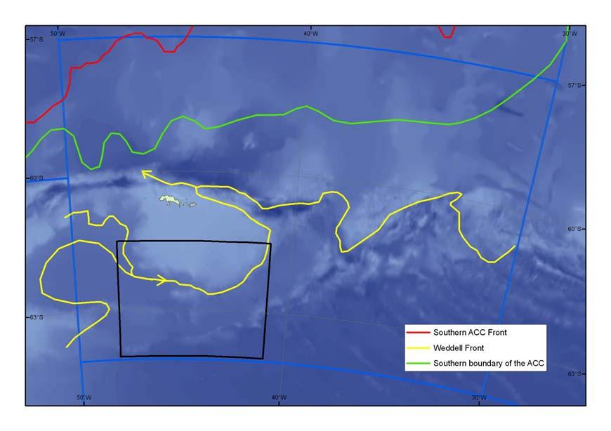Map 2: Locations and sizes of Adelie, gentoo and chinstrap penguin colonies on the South