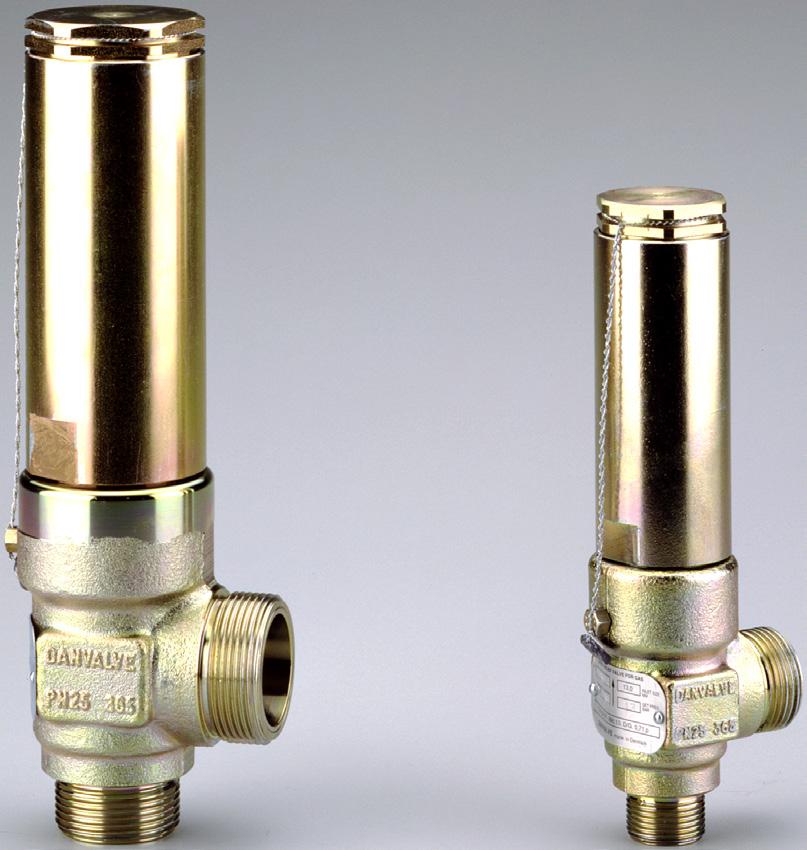 Data sheet Safety relief valves Type SFV 20-25 SFV 20-25 are standard, back pressure dependent safety relief valves in angle-way execution, specially designed for protection of vessels and other