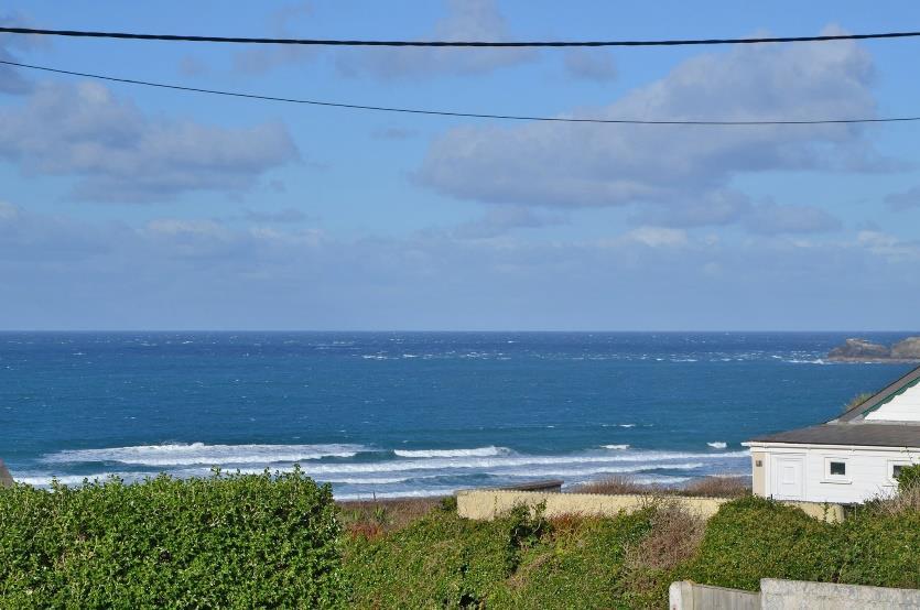 sea and Godrevy Lighthouse, only about 150 yards from Cornwall s longest