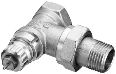 RA-FN fixed capacity valve bodies are used in two-pipe heating systems.