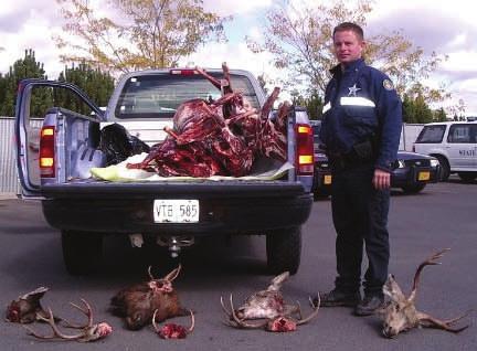 P AGE 7 Washington Man Fined-Troopers Still Looking for his Partner Wildlife/Hunting One Washington state man has been fined more than $22,000 and Alaska Wildlife Troopers have an arrest warrant for