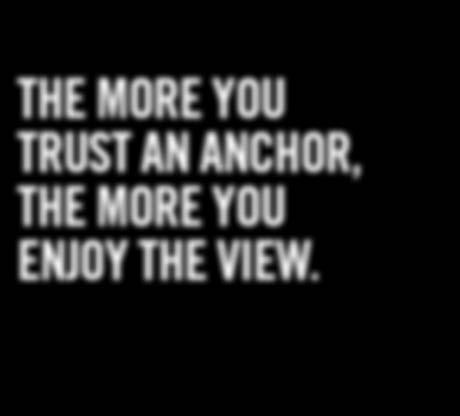 an anchor, the more