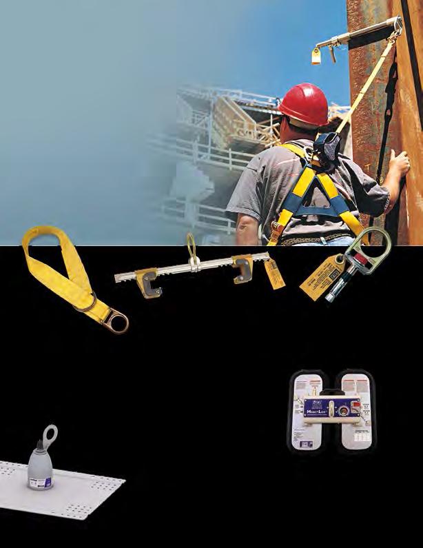ANCHORAGE CONNECTORS TYPES of ANCHORS Your choice of anchor depends on the type of work being done.