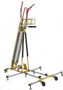 Additional Freestanding Ladder Options: 8 in. (0.