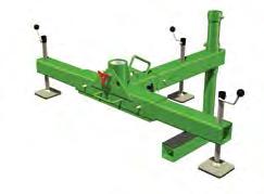(Weight plates, davit mast and winch not included order separately.) 8530088 Portable Catwalk Clamping Base Designed to secure to 36" (91.4 cm) wide walkways.