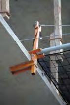 Nets with a wide mesh (holes) are primarily used to catch people. Nets with a smaller mesh can handle both. And some wide mesh personnel nets are available with liners so they double as debris nets.
