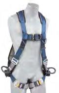 (XLarge) 1102385C Small 1102386C Medium 1102387C Large 1102343C EXofit WIND energy HARNESS Quick connect buckle legs, PVC coated front, back and side D-rings.