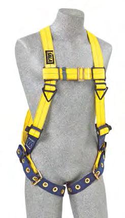 VEST-style HARNESSES Vest-style harnesses are the most universal, with multiple configurations and connection point options. They re used across a wide variety of industries.