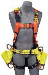 DELTA OIL AND DERRICK HARNESSES These harnesses are designed specifically for workers who operate the monkey and tubing boards on oil rigs. They feature comfort and security, with easy donning.