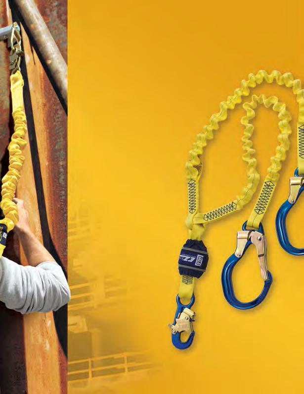 DBI-SALA shock absorbing lanyards are made of quality materials and are built to last.