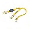 EZ-STOP SPECIALTY LANYARDS MODULAR LANYARDS Industries first modular lanyard, reduces overall cost of ownership. Components can be replaced individually rather than purchasing entire new unit.
