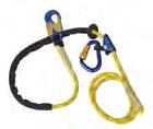 POSITIONING LANYARDS POSITIONING LANYARDS Lanyards without shock absorbers, such as rope or web lanyards and chain rebar assemblies, are designed for positioning or restraint applications.