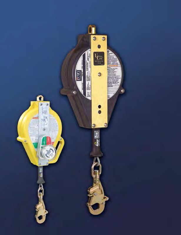 SELF RETRACTING LIFELINES ULTRA-LOK SELF RETRACTING LIFELINES These SRLs are rugged, yet extremely lightweight and superbly engineered devices you can count on for safety, efficiency and comfort.