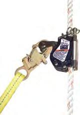 5002045C Lad-Saf rope grab with attached EZ-Stop shock absorbing lanyard x 3 ft. (0.9 m) 5002042C Lad-saf MOBILE rope grab For use on 5/8" (16 mm) rope lifeline. Use with 3 ft. (0.9 m) shock absorbing lanyard.