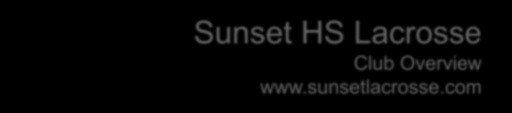 Sunset HS