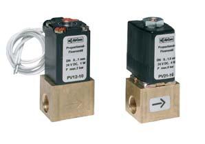 Proportional Flow Valve irprop PV12 PV40 Technical features compressed air, non-corrosive gases Linearity < 10% FS or