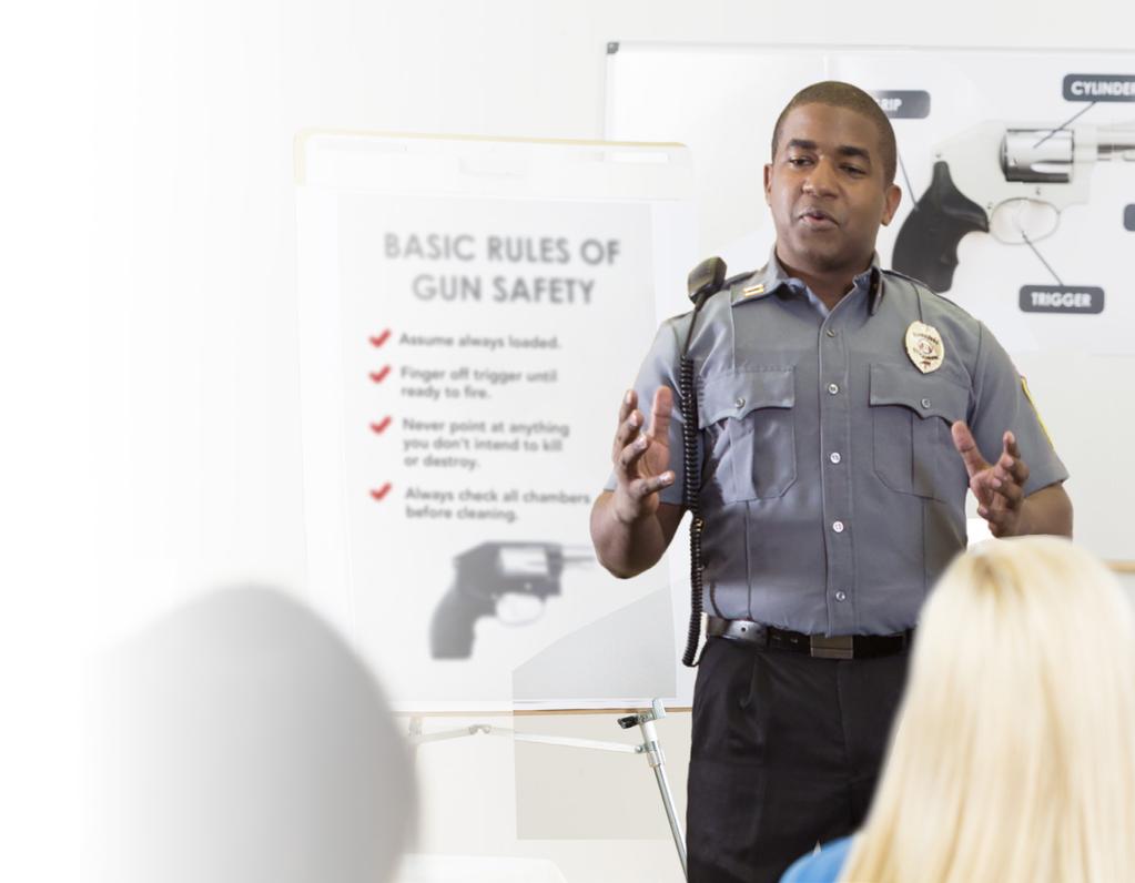 Safe Gun Use If you own a gun, it is important to know how to safely handle it, load it, and clean it. You can take a gun safety class at your local gun store or shooting range.
