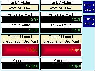 The first time the Tank Manager is plugged in and each time it is Reset, the text display is (Sys. Reset).