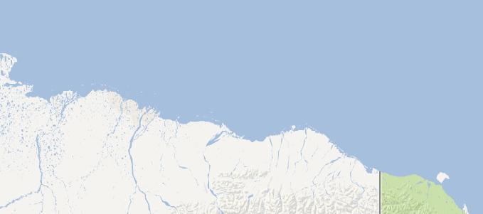 Flaxman Island Konganevik Point C A M D E N B A Y B o w h e a d w h a l e s: r e s t i n g, f e e d i n g (i n s i d e b l a c k l i n e) Arey Island Barter Island