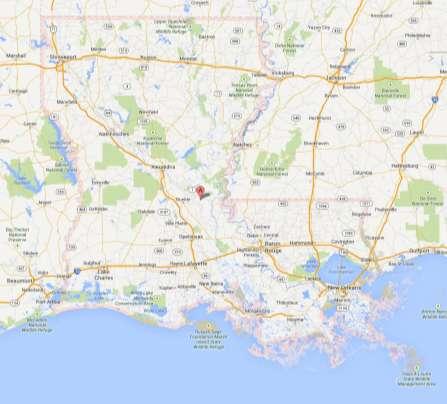 Louisiana The Netherlands Coastline: 5,525