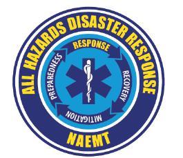 All Hazards Disaster Response (AHDR) 8-hour classroom course teaches participants how to analyze potential threats in their area, assess available resources, and create a response plan