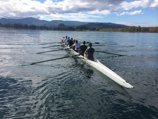 They were within one second of the Stanford women's B boat. It was the highlight of the fall racing season for the Varsity squads, who will compete there again next year.