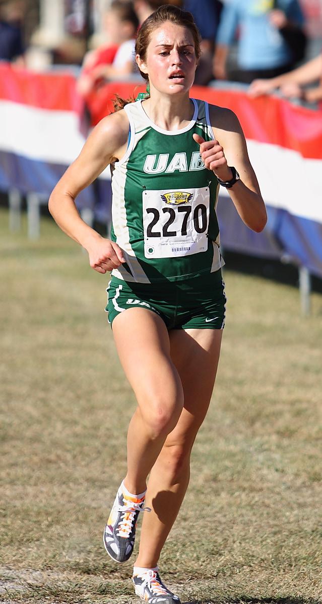 31 at the NCAA South Regional earned the C-USA Academic Medal Commissioner s Honor Roll selection. Ran in all six meets for the Blazers... opened the season with a personalbest (15:20.