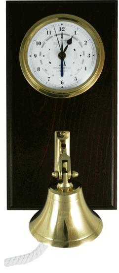 Fischer 1588GU-22 Brass Tide Clock and Ship's Bell with Wood Plaque User Manual Table of Contents 1. Introduction... 2 2. Care and Cleaning... 2 3. Battery and Installation... 2 4.