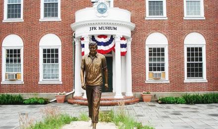 Created by the Hyannis Area Chamber of Commerce, the John F. Kennedy Hyannis Museum is a multimedia exhibit deigned to reflect on John F.
