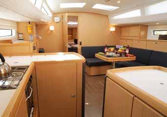 of yacht which has been enjoyed by all who sail her - Large shower room - Convertible saloon