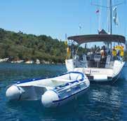 We allow dinghies to be towed for your convenience and ease of