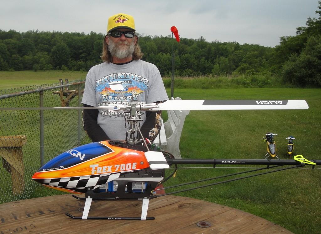 Roger was actually a member of that club for two years. We enjoyed having "Wrench" visit our field, and he bought two Johnstown RC T-shirts plus a club logo hat to take back south.