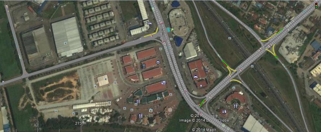 Proposed diverging diamond interchange A Diverging Diamond Interchange is a type of diamond interchange in which the two directions of traffic on the non- expressway road cross to the